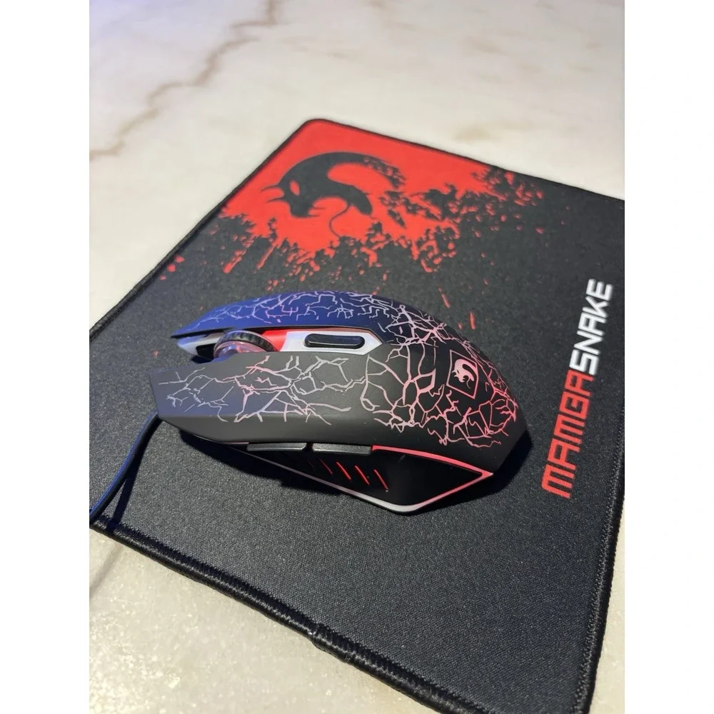 Mambasnake Liger T11 Wired Gaming Mouse Including Mouse Pad USB Cable